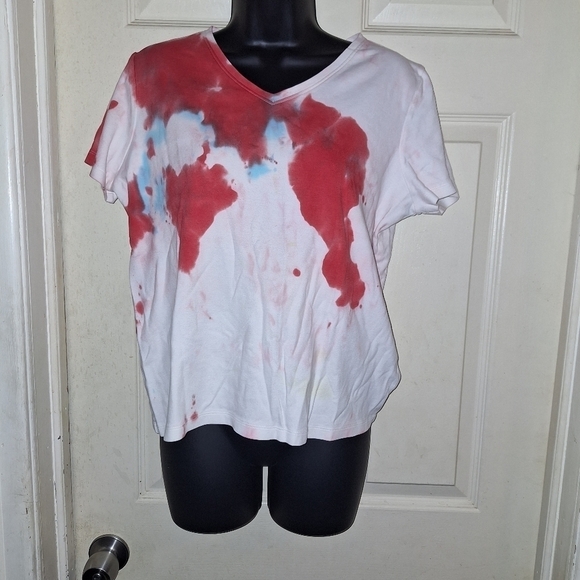 L.L.Bean tie-dye T-shirt size medium - Picture 1 of 4